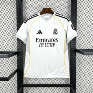 Real Madrid 2025-26 Home Jersey Fan Version