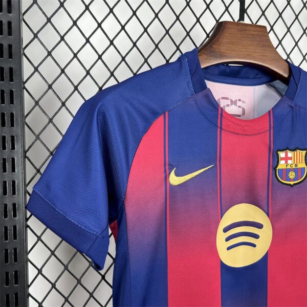 Barcelona 2025-26 Home Kids Kit