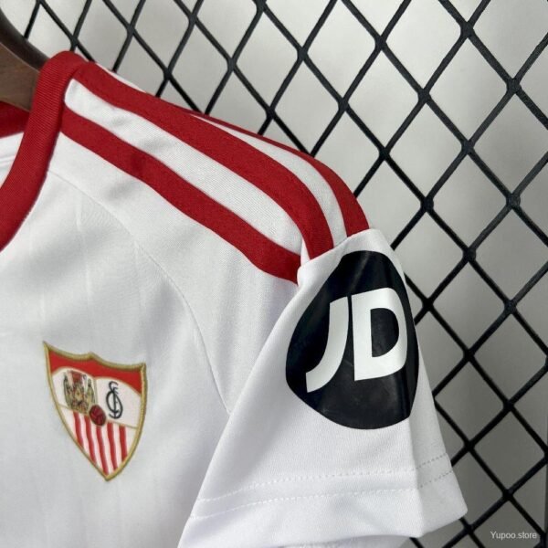 Sevilla FC 2025-26 Home Kids Kit