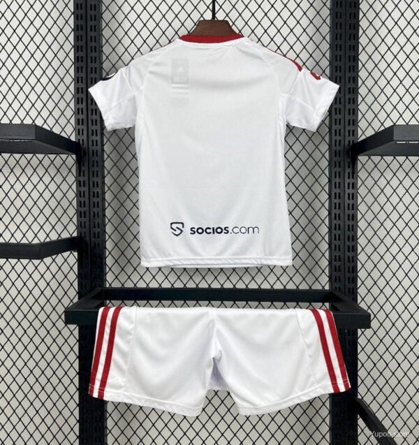 Sevilla FC 2025-26 Home Kids Kit