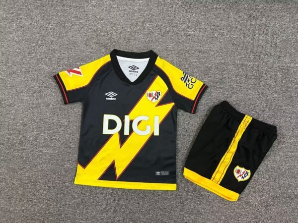 Rayo Vallecano 2025-26 Third kids Kit