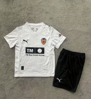 Valencia CF 2025-26 Home Kids Kit