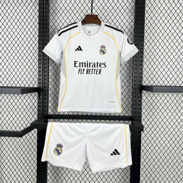 54dca859 Real Madrid 2025-26 Home Kids Kit