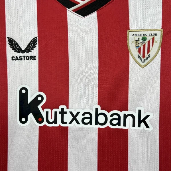 Athletic Bilbao 2025-26 Home Kids Kit