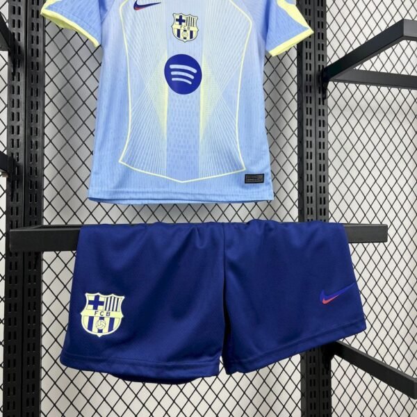 Barcelona 2025-26 blue special edition Kids Kit