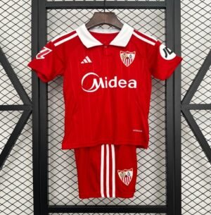 Sevilla FC 2025-26 Away Kids Kit