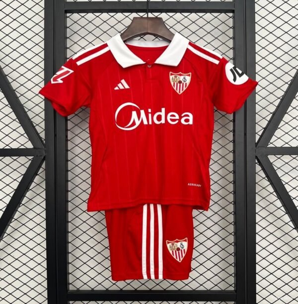 96d7c37fe932b5b5e0df6f99 Sevilla FC 2025-26 Away Kids Kit