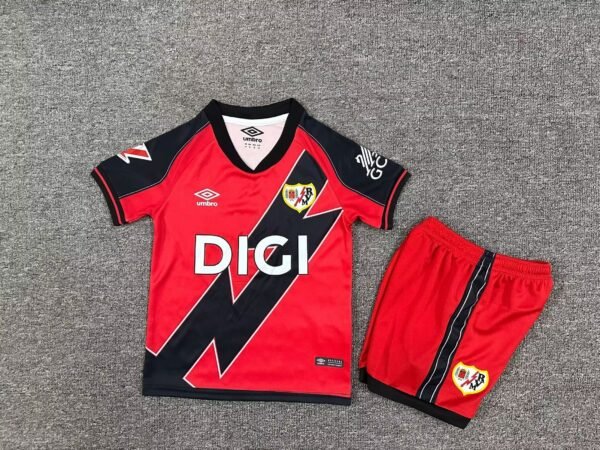 a2434bdd Rayo Vallecano 2025-26 Away kids Kit