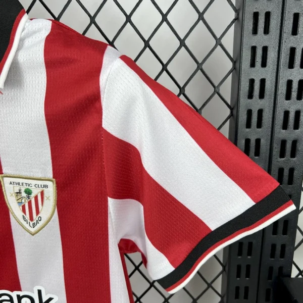 Athletic Bilbao 2025-26 Home Kids Kit
