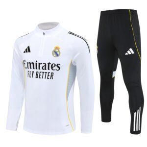 Real Madrid Tracksuit Kit 2025-26