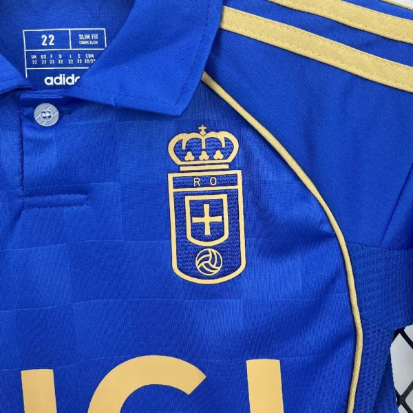 aebcb3d2d180163aae79dcdc Real Oviedo 2025-26 Home Kids Kit
