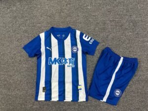 Deportivo Alavés 2025-26 Home Kids Kit