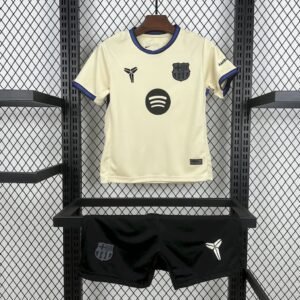 Barcelona 2025-26 Away Kids Kit
