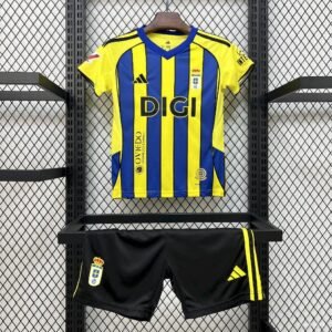 Real Oviedo 2025-26 Away Kids Kit