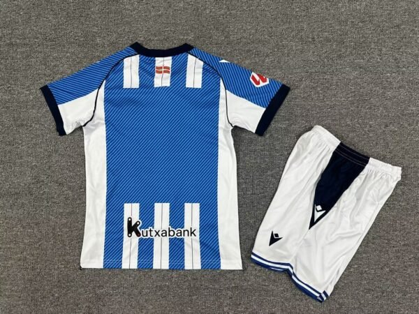 dc65a33a Real Sociedad 2025-26 Home Kids Kit