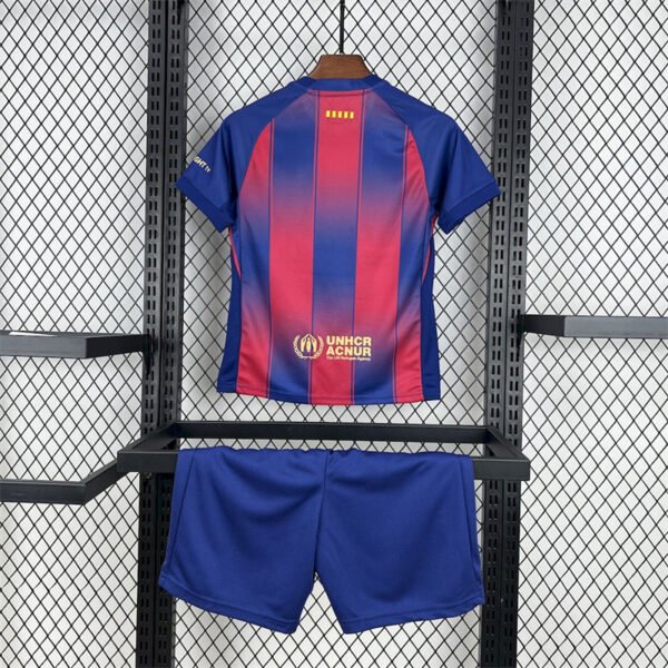 Barcelona 2025-26 Home Kids Kit