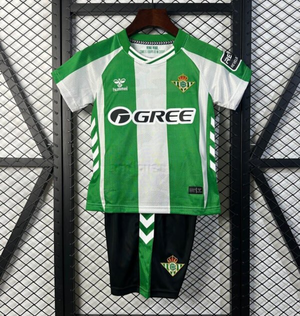 Real Betis 2025-26 Home Kids Kit