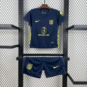 Atletico Madrid 2025-26 Away Kids Kit