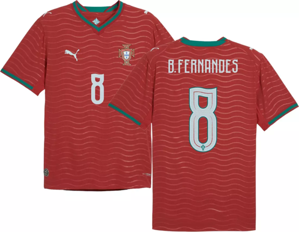 Portugal Bruno Fernandes #8 2026 Home Fan Version