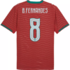 Portugal Bruno Fernandes #8 2026 Home Fan Version