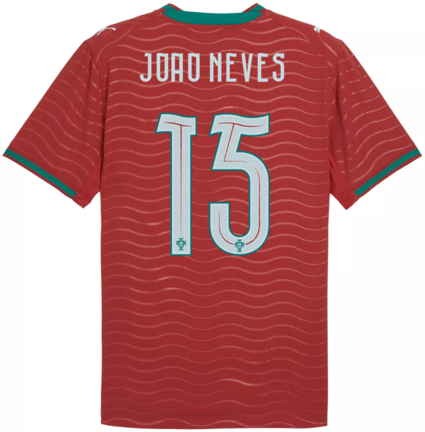 Portugal Joao Neves #15 2026 Home Fan Version