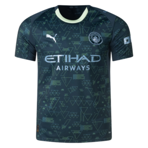 Manchester City Fourth Jersey 25/26 Fan Version